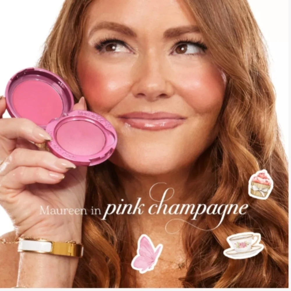 NEW RELEASE!!! Tarte Macaron Blush & Glow Duo-Color:Pink Champagne-NIB